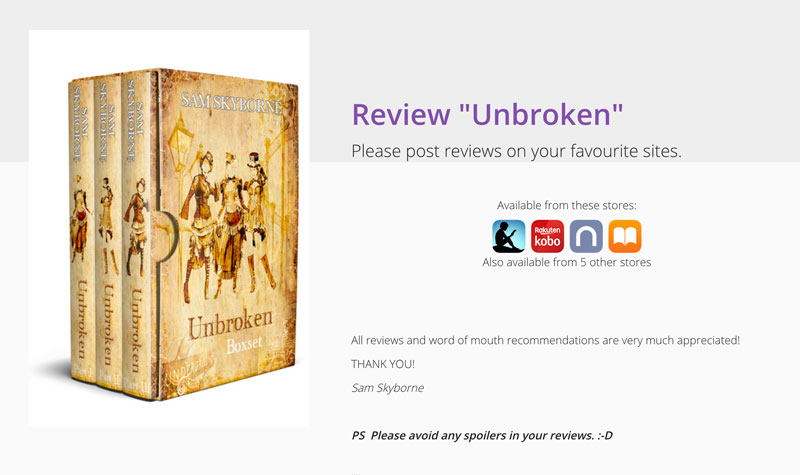 UnBroken Boxset Review